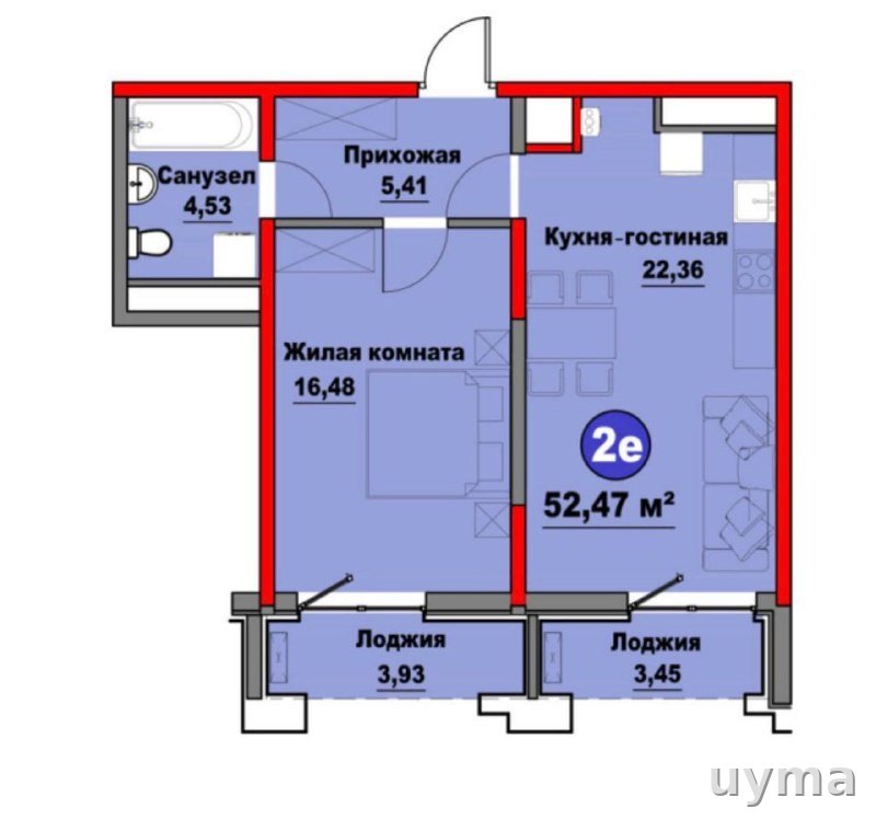 2 xonali kvartira, ЖК Regnum Plaza